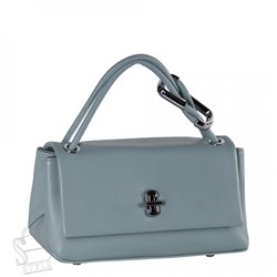 Сумка женская кожаная 8062Q turquoise Polina&Eiterou