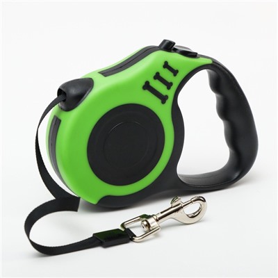 Рулетка «Зарница», 5 м, до 15 кг, чёрная, зелёная