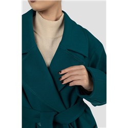 01-12073 Пальто женское демисезонное (пояс)