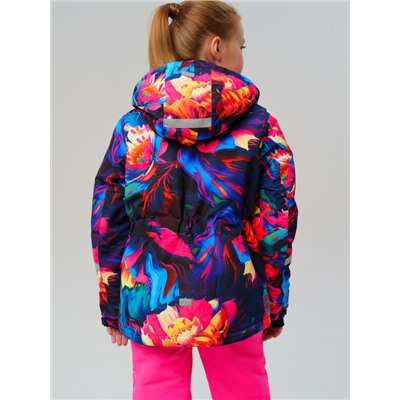 Куртка текстильная с полиуретановым покрытием для девочек