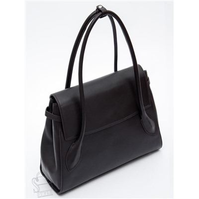 Сумка женская кожаная 2424Y coffee Polina&Eiterou