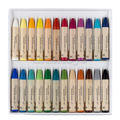 Пастель масляная художественная 24цв.