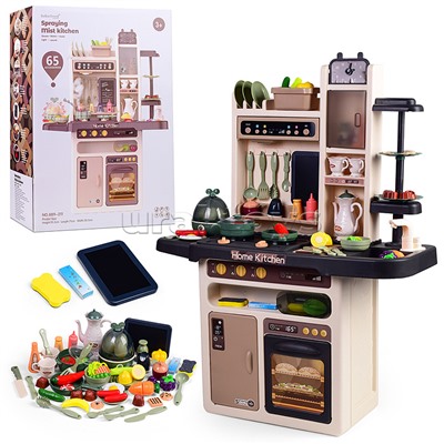 Игровой набор кухня "Мамина помощница" (свет, звук) в коробке