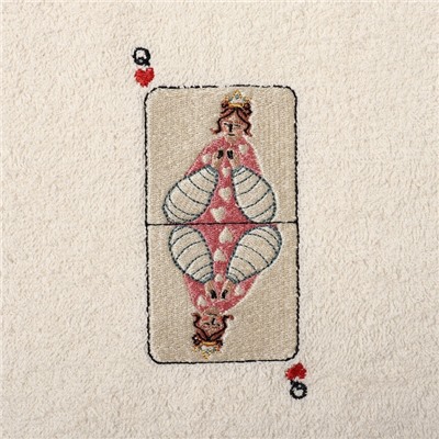 Полотенца махровые «Любовная пара», 35×60 см - 2 шт., хлопок 100%