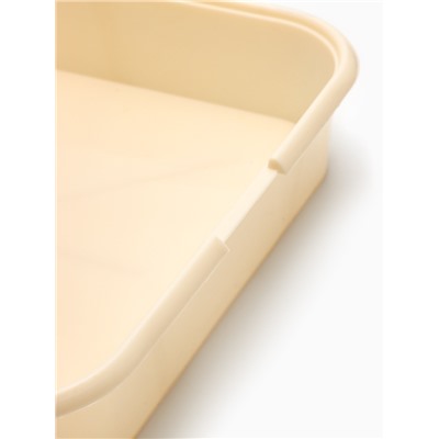 УЦЕНКА Туалет «Мур-мяу» для кошек 44×34×10 см, микс цветов