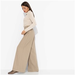 Брюки‑палаццо, Легкость льна