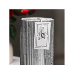 УЦЕНКА Свеча «Рельеф», 7×15 см, МИКС