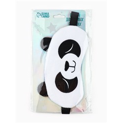 Маска для сна «Панда», белая