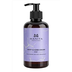 Manita Professional Парфюмированный крем для рук и тела / Blackberry, Bay Leaf, Grapefruit, 300 мл KRISTALLER, 1230461