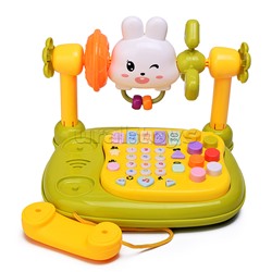Игрушка музыкальная "Телефон-Зайчик"  в коробке