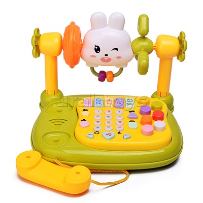 Игрушка музыкальная "Телефон-Зайчик"  в коробке