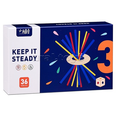 Игра баланс "Цветные палочки-2"