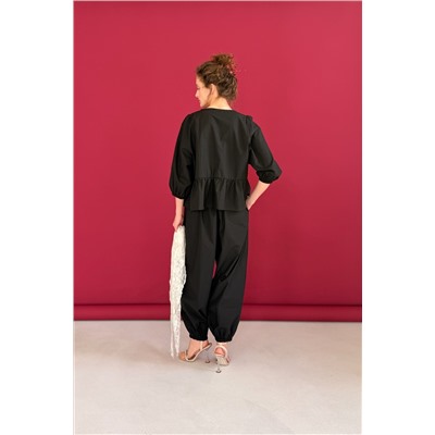 Блузка  NATURE093/03/Черный