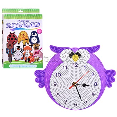 Набор творческая мастерская Часы "Совушка" 20*22 см.