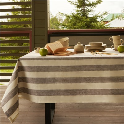 Скатерть SL HOME Strictly, 110×140 см, лён 100%, 260 г/м²