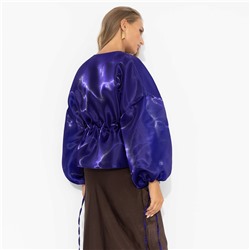 Жакет эффектный, Вершина восхищения (синий)