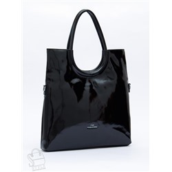 Сумка женская кожаная 1475-2Y black Polina&Eiterou