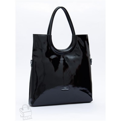 Сумка женская кожаная 1475-2Y black Polina&Eiterou