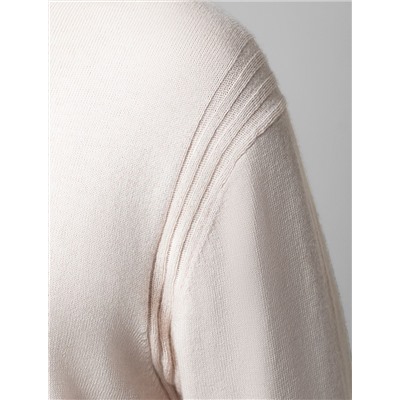 Свитер тонкой вязки из хлопка с кашемиром