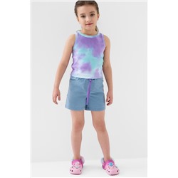 Шорты трикотажные для девочек PLAYTODAY, 1243944