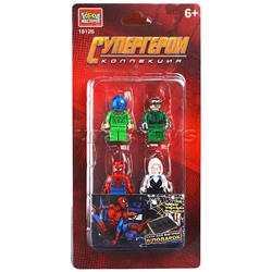 Конструктор фигурки "Супергерои" 4 шт