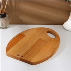 Набор деревянных разделочных досок на подставке Adelica, 3 шт: 30×24, 22,5×18, 19×15 см, пропитаны минеральным маслом, берёза