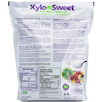 Xlear, XyloSweet, подсластитель растительного происхождения, 5 фунтов (2,27 кг)