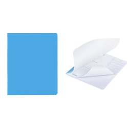 Тетрадь  48л клетка "SoloMatte.Небесная лазурь" Soft-touch (092726) Хатбер