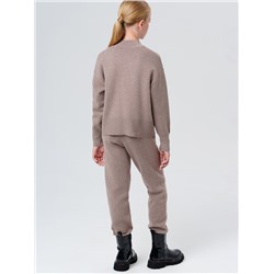 Комплект трикотажный для девочек: джемпер, брюки