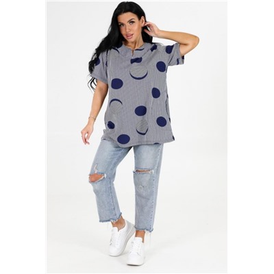 Туника 6087 (Синяя полоска)