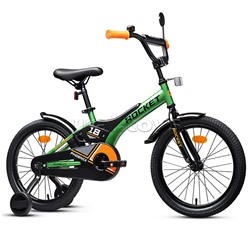 Велосипед 18" Rocket Phoenix, цвет зеленый