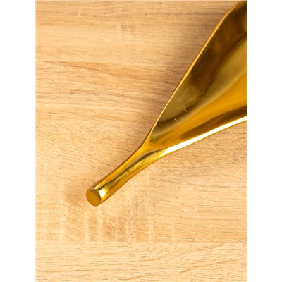 Блюдо «Лист», 41.5×11×3 см, алюминий