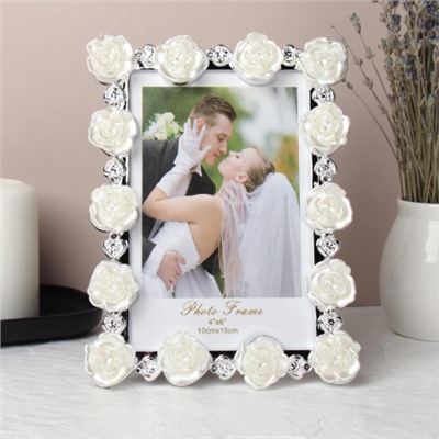 Фоторамка 10x15 Цветок / CZ-081-1A /уп 96/