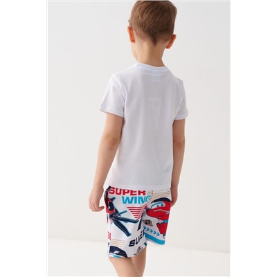 Фуфайка трикотажная для мальчиков (футболка) PLAYTODAY, 1239643