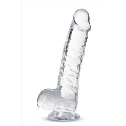 Прозрачный фаллоимитатор 6 Inch Crystalline Dildo - 15,2 см.