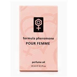 Парфюмерное масло женское с феромонами Formula Pheromone Pour Femme, 15 мл (по мотивам Lacoste Pour Femme (Lacoste)