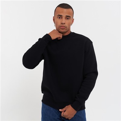 Свитшот мужской НАЧЁС, цвет чёрный, размер 46 (M)