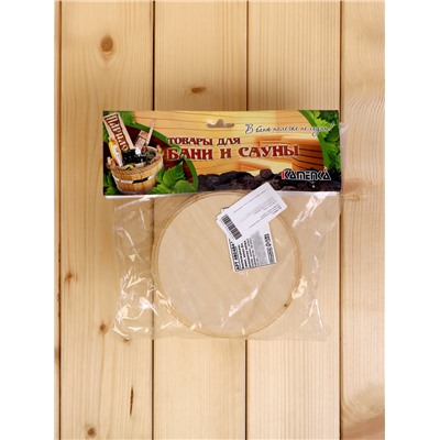 Вентиляционный клапан, деревянный, d=95 мм, металлическое основание, «Добропаровъ»