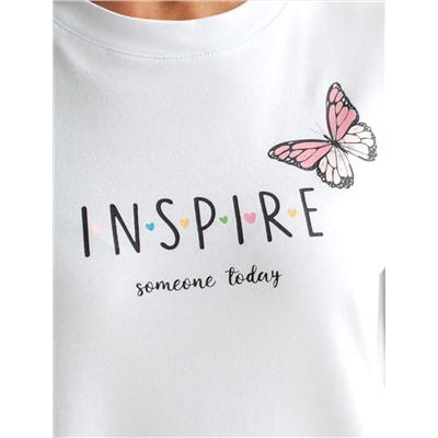 VILATTE Футболка D49.136