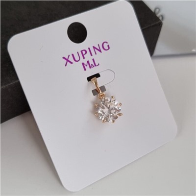 Кулон коллекция "Xuping ML" покрытие позолота, вставка: фианиты,038, арт.001.959