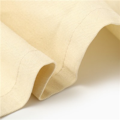 Скатерть «Этель» Home, 146×220 см, цвет молочный, 100% хлопок, саржа 250 г/м²