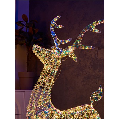 Фигура световая FROSTY «Олень», 112×66×15, 1440 LED, 220V, свечение тёплое белое