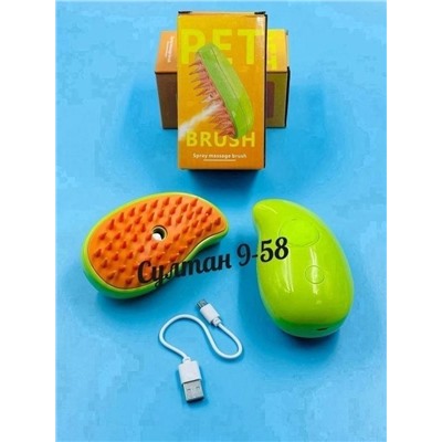 Силиконовая щетка для животных