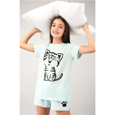 Хлопковая пижама для девочки Happyfox