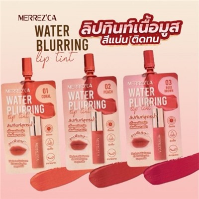 Чудо-помада тинт Merrezca - стойкая, бархатная, матовая