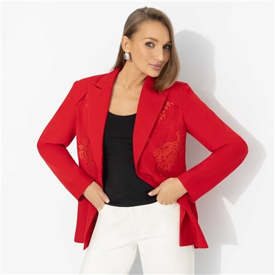 Жакет с кружевом на подкладе, Важный выход