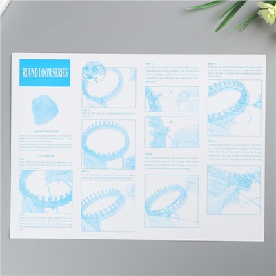 Набор устройств для вязания 4 шт., крючок и игла в комплекте d=14 см, 19 см, 24 см, 30 см