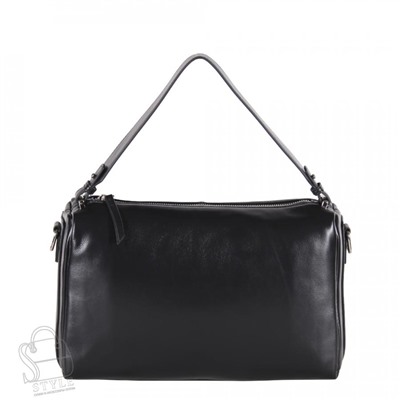 Сумка женская кожаная 9516NN black Natale Navetta