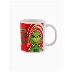 Кружка новогодняя сублимация 320 мл, Гринч