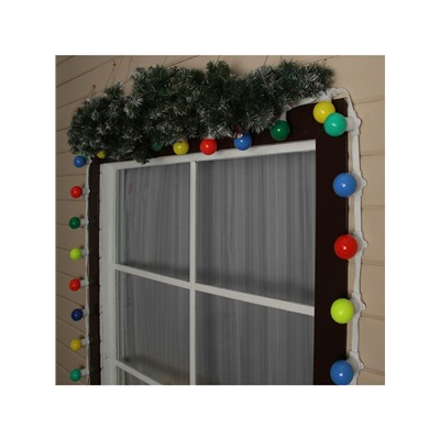 Гирлянда «Белт-лайт» 50 м, IP65, 5W, белая каучуковая нить, шаг 15 см, Е27 (без ламп), 220 В